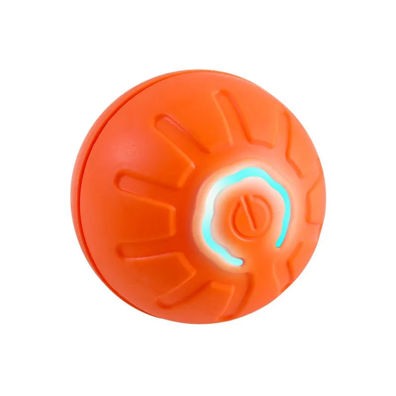 Smart Interactive Cat Toy Ball – Self-Rolling, USB Rechargeable